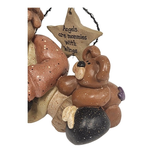 CMI Henton Resin Angel Figurine Mommy "Angels Are Mommies With Wings" 7" x 5" - Picture 11 of 11